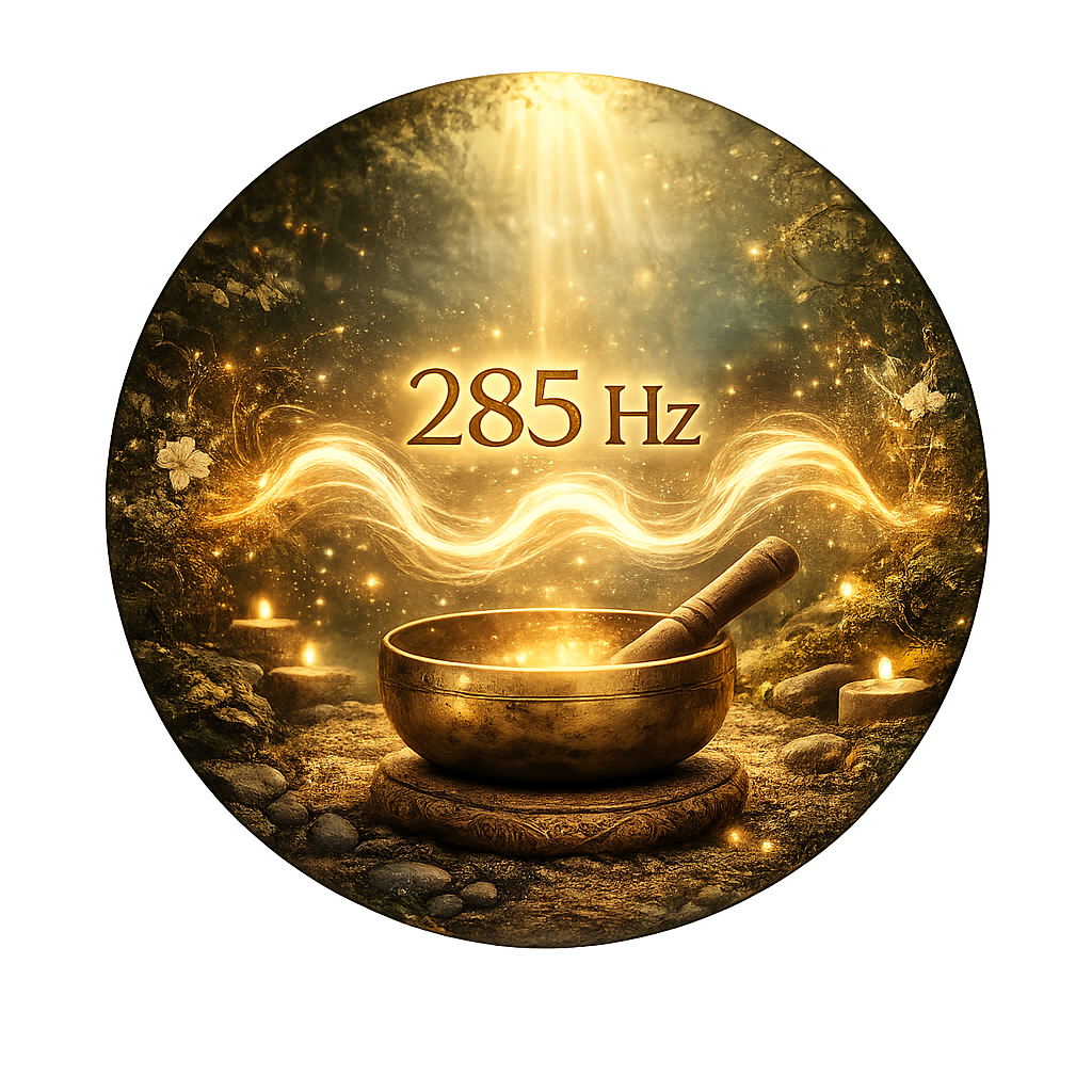 285 Hz met Klank