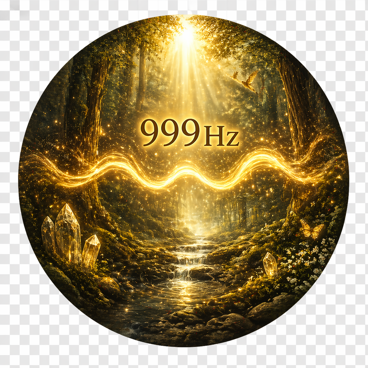 999 Hz met Klank